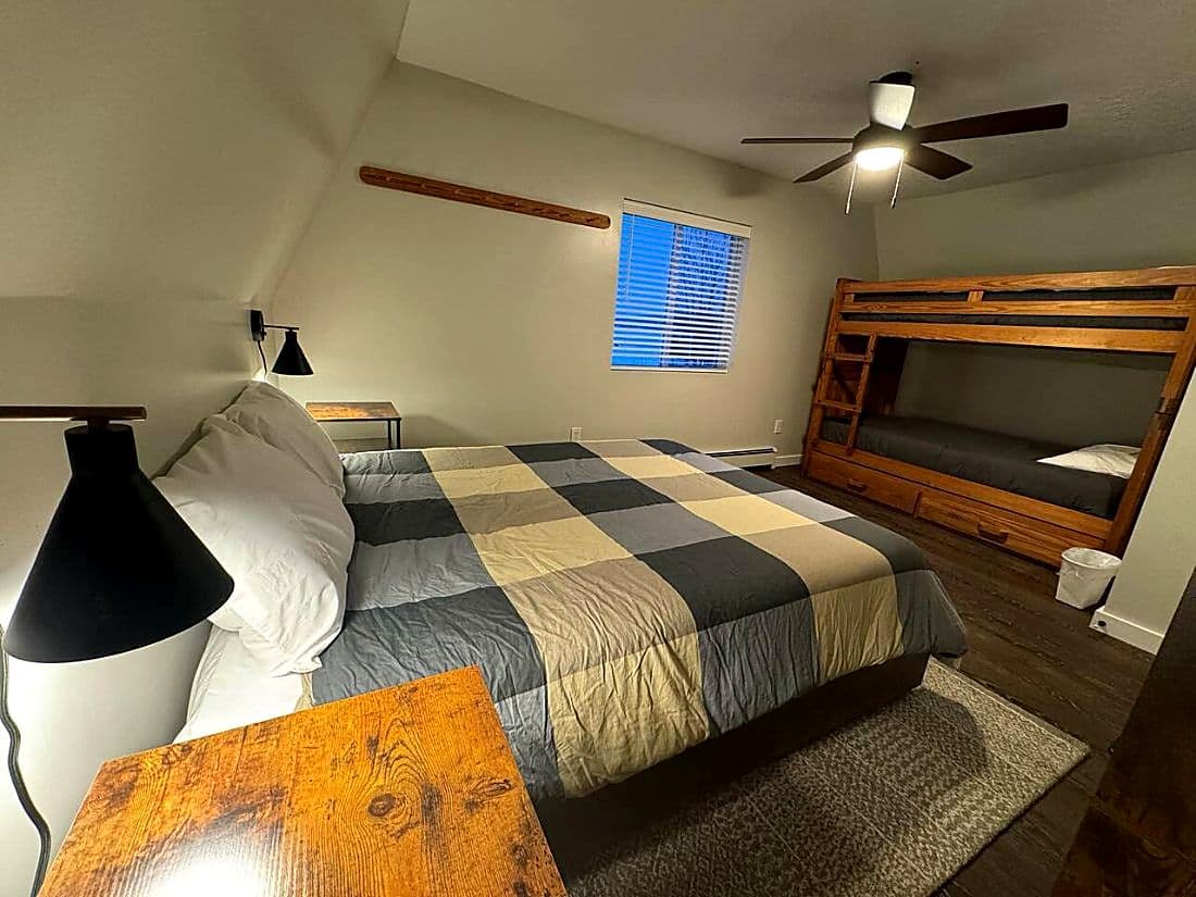 Where the kids sleep at Eagles Landing Lakeside Cottages.